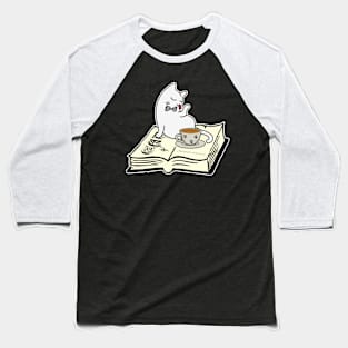 Chic Cat - Elegant Whiskers Baseball T-Shirt